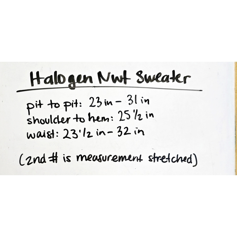 HALOGEN Nordstrom Nwt Cozy Stripe Knit Pullover Sweater, Sequin Details, 1X - Picture 13 of 14